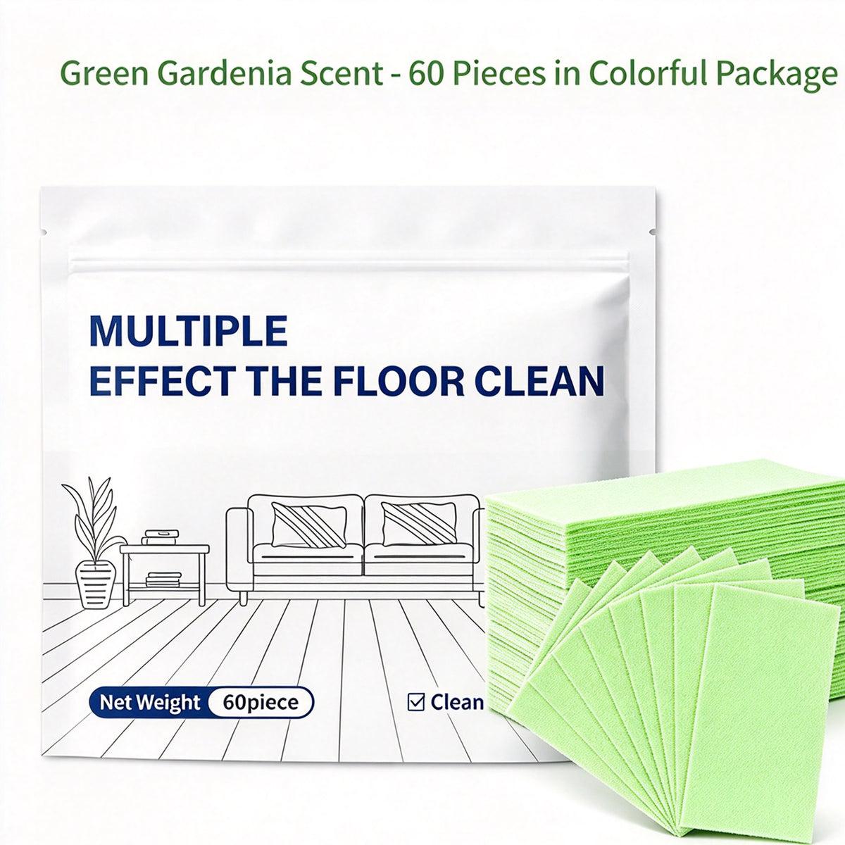 ✨ Multi-Floor Cleaning Sheets (Clean / Polish / Brighten / Scent)