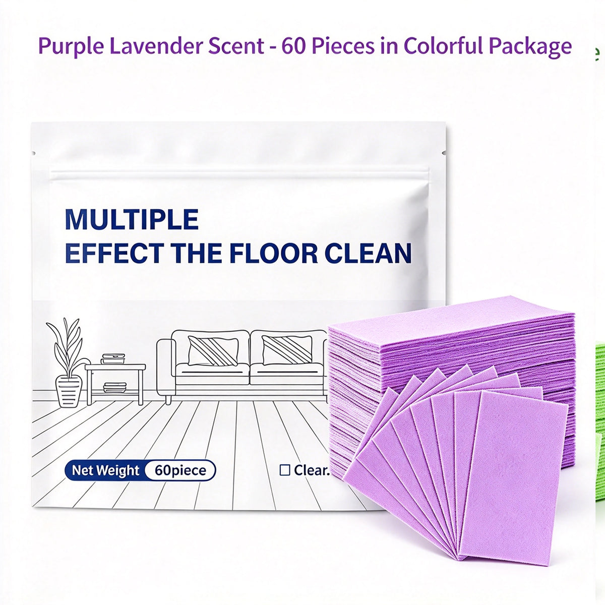✨ Multi-Floor Cleaning Sheets (Clean / Polish / Brighten / Scent)