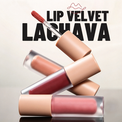 Nude-toned lip mud: 10-shade matte lip glaze—long-lasting, non-transfer, and smudge-proof.