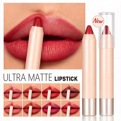 Matte Lipstick Pencil – Waterproof, Non-Transfer Lip Liner & Lip Color Pencil