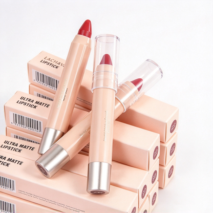 Matte Lipstick Pencil – Waterproof, Non-Transfer Lip Liner & Lip Color Pencil