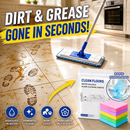✨ Multi-Floor Cleaning Sheets (Clean / Polish / Brighten / Scent)