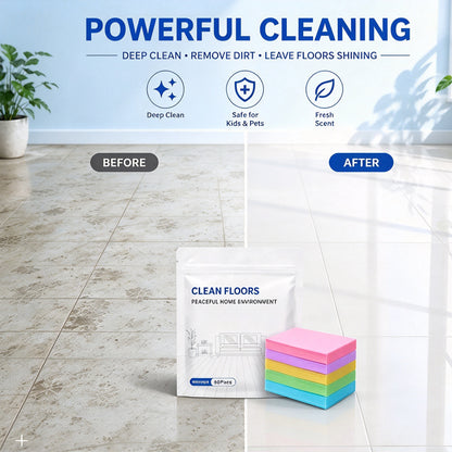 ✨ Multi-Floor Cleaning Sheets (Clean / Polish / Brighten / Scent)